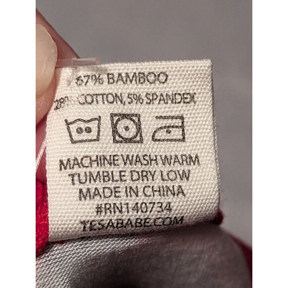 TesaBabe Girls 4th Of July Red/White/Blue Blouse 18-24 Months Bamboo Material - Picture 7 of 9